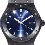 Hublot Classic Fusion Blue 542.CM.7170.LR (2019) - Blue dial 42 mm Ceramic case (1/5)