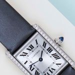 Cartier Tank W4TA0031 (2025) - Silver dial 30 mm Steel case (3/8)