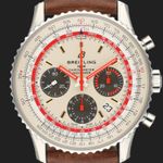 Breitling Navitimer 1 B01 Chronograph AB01219A1G1X2 (2023) - Zilver wijzerplaat 43mm Staal (2/8)