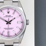 Rolex Oyster Perpetual 36 126000 (2023) - Pink dial 36 mm Steel case (5/8)