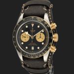 Tudor Black Bay Chrono 79363N (2023) - Black dial 41 mm Gold/Steel case (1/8)