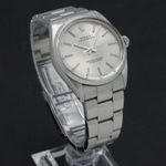 Rolex Oyster Perpetual 1002 (1989) - Zilver wijzerplaat 34mm Staal (3/7)