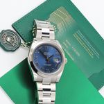 Rolex Datejust 41 126300 (Onbekend (willekeurig serienummer)) - Blauw wijzerplaat 41mm Staal (1/6)