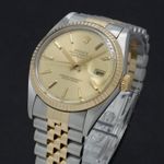 Rolex Datejust 36 16013 (1986) - Gold dial 36 mm Gold/Steel case (7/7)