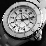 Chanel J12 H0968 (2017) - White dial 33 mm Ceramic case (3/8)