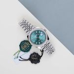 Rolex Datejust 41 126300 (2024) - Green dial 41 mm Steel case (2/8)
