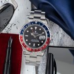 Rolex GMT-Master II 16710T (2006) - Zwart wijzerplaat 40mm Staal (1/8)