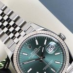 Rolex Datejust 36 126234 (2023) - Groen wijzerplaat 36mm Staal (3/8)