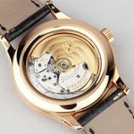Patek Philippe Annual Calendar 5205R (2016) - Zwart wijzerplaat 41mm Roségoud (8/8)