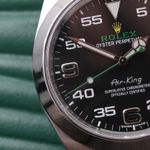 Rolex Air-King 116900 (2020) - Black dial 40 mm Steel case (2/8)