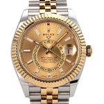 Rolex Sky-Dweller 326933 (2023) - Champagne dial 42 mm Steel case (1/8)