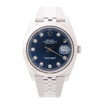 Rolex Datejust 41 126334 (2024) - Blauw wijzerplaat 41mm Staal (1/4)