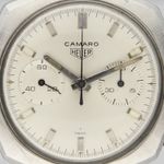 Heuer Camaro 9920S (1970) - Silver dial 37 mm Steel case (3/8)