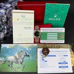 Rolex Lady-Datejust 69173 (1995) - Black dial 26 mm Gold/Steel case (3/8)