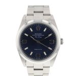 Rolex Air-King 14000M (2005) - Blue dial 34 mm Steel case (1/6)