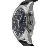 IWC Pilot Chronograph IW371701 (Unknown (random serial)) - Black dial 42 mm Steel case (6/8)