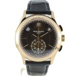 Patek Philippe Annual Calendar Chronograph 5905R-001 (2021) - Brown dial 42 mm Rose Gold case (1/7)