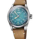 Oris Miles Tonneau 01 754 7779 4063-Set (2026) - Grijs wijzerplaat 38mm Staal (1/1)