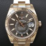 Rolex Sky-Dweller 326935 (2019) - Grey dial 42 mm Rose Gold case (1/7)