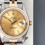 Rolex Datejust 36 16233 (2003) - 36 mm Gold/Steel case (5/8)