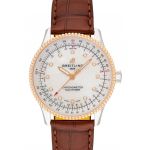 Breitling Navitimer U17395211A1P2 (2023) - Wit wijzerplaat 35mm Staal (2/2)