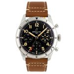 Breitling Classic AVI A233803A1B1X1 (2025) - Zwart wijzerplaat 42mm Staal (1/7)