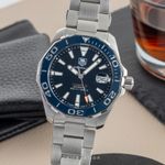 TAG Heuer Aquaracer 300M WAY211C.BA0928 (Unknown (random serial)) - Blue dial 41 mm Steel case (1/8)