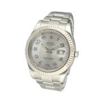 Rolex Datejust 36 116334 (2009) - Zilver wijzerplaat 36mm Staal (3/8)