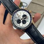 Breitling Navitimer 01 (46 MM) RB0137241G1P1 (2024) - Zilver wijzerplaat 46mm Roodgoud (7/8)