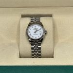 Rolex Lady-Datejust 279174 WHITE ROMAN JUB (2025) - 28mm Staal (4/10)