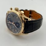 IWC Portuguese Chronograph IW390405 (2016) - Grey dial 42 mm Rose Gold case (7/8)