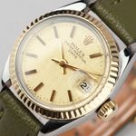 Rolex Lady-Datejust 6917 (1981) - Champagne dial 26 mm Gold/Steel case (5/7)