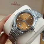 Omega Seamaster Aqua Terra 220.10.38.20.12.001 (2024) - Orange dial 38 mm Steel case (3/8)