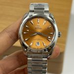 Omega Seamaster Aqua Terra 220.10.38.20.12.001 (2024) - Orange dial 38 mm Steel case (8/8)