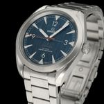 Omega Seamaster Railmaster 220.10.40.20.03.001 (2019) - Blue dial 40 mm Steel case (7/8)