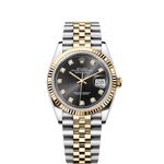 Rolex Datejust 36 126233 (2023) - Black dial 36 mm Steel case (1/8)