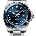 Longines HydroConquest L3.890.4.96.6 (2026) - Blauw wijzerplaat 43mm Staal (1/1)