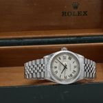 Rolex Datejust 1603 (1975) - White dial 36 mm Steel case (3/8)