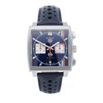 TAG Heuer Monaco CBL2115.FC6494 (2024) - Blue dial 39 mm Steel case (1/7)