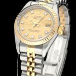 Rolex Lady-Datejust 69173G (1991) - 26 mm Gold/Steel case (7/8)