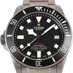 Tudor Pelagos 25610TNL (2017) - Black dial 42 mm Titanium case (1/5)