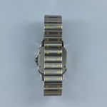 Cartier Santos Galbée 2823 (Unknown (random serial)) - White dial 32 mm Gold/Steel case (7/7)