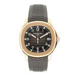 Patek Philippe Aquanaut 5167R-001 (2020) - Bruin wijzerplaat 40mm Roségoud (1/5)