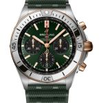 Breitling Chronomat 42 UB0134131L1S1 (2026) - Green dial 43 mm Gold/Steel case (1/1)