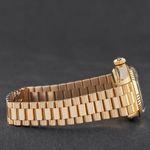 Rolex Lady-Datejust 6917 (1981) - Black dial 26 mm Yellow Gold case (6/8)