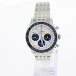Breitling Navitimer 1 B01 Chronograph AB0138241G1A1 (2024) - Zilver wijzerplaat 43mm Staal (1/4)