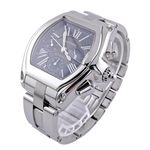 Cartier Roadster 2618 (Onbekend (willekeurig serienummer)) - Zwart wijzerplaat 40mm Staal (3/8)