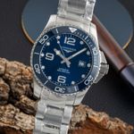 Longines HydroConquest L3.782.4.96.6 (Onbekend (willekeurig serienummer)) - Blauw wijzerplaat 43mm Staal (1/8)