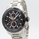 TAG Heuer Carrera Calibre HEUER 01 CAR2A1W.BA0703 (2018) - Transparent dial 43 mm Steel case (3/8)