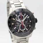 TAG Heuer Carrera Calibre HEUER 01 CAR2A1W.BA0703 (2018) - Transparent dial 43 mm Steel case (2/8)